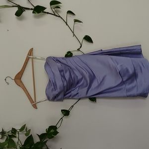 Bridesmaid's strapless dress - Bluebird